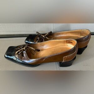 Hermes vintage heels S- 37